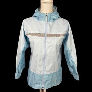 LL Bean Ripstop Jacket Women’s Medium Lightweight Full Zip Hooded